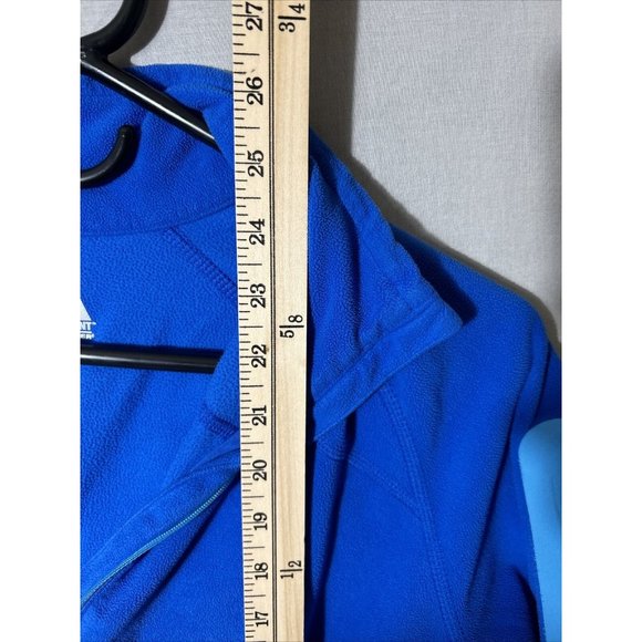 Eddie Bauer First Ascent Women Athletic Jacket Blue Pull Over L Thick Warm shirt - Picture 4 of 6
